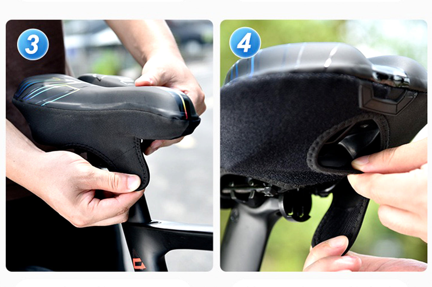 Mountainbike Komfort Sitzbezug