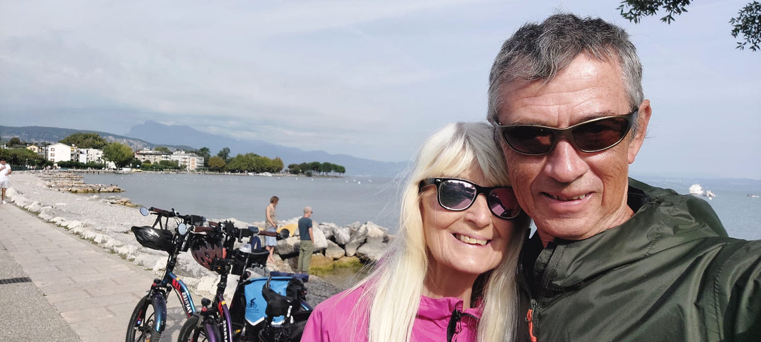 Von England nach Italien: Neil & Val's episches 2500km Fafrees E-Bike