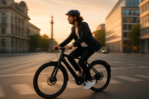 Pendeln mit ihrem e-bike durch eine europäische Stadt im Jahr 2025, um zu zeigen, ob sich e-bikes für den Stadtverkehr lohnen