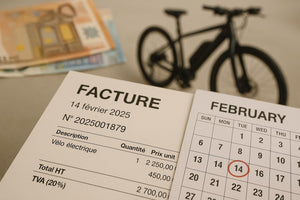 Französisches nationales Bonus-Velo-Beihilfesystem - Stichtag Februar 2025 Rechnungsanforderungen für den Kauf von Elektrofahrrädern