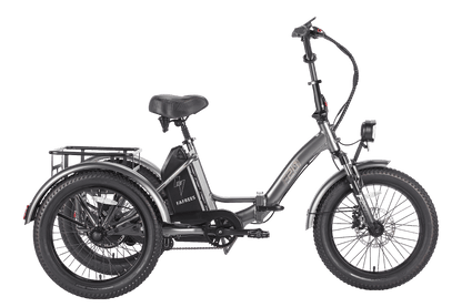 FAFREES F20 MATE 3Rad Elektrofahrrad 20 Zoll Elektro Dreirad EBike Mit