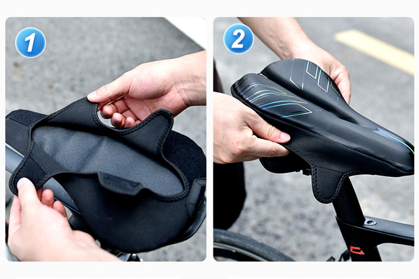 Mountainbike Komfort Sitzbezug