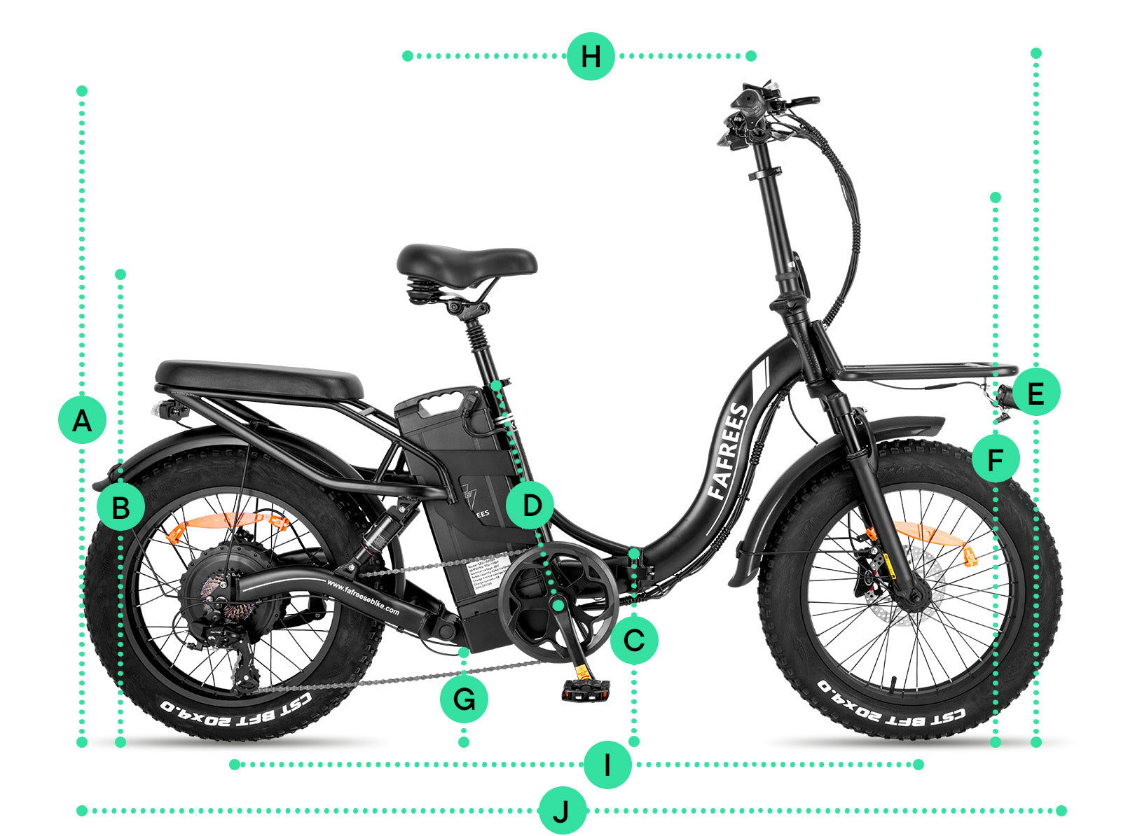 bikemate fahrradcomputer f20 Fafrees F20 X-Max Ebike: City, Fat Tire, Step-Thru, Samsung battery, 20 inch – Fafrees Ebike