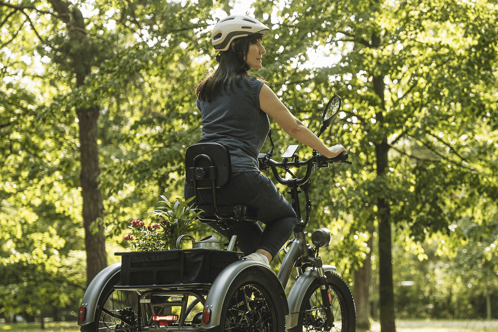 Komfort-Fahrradsitz mit Rückenlehne